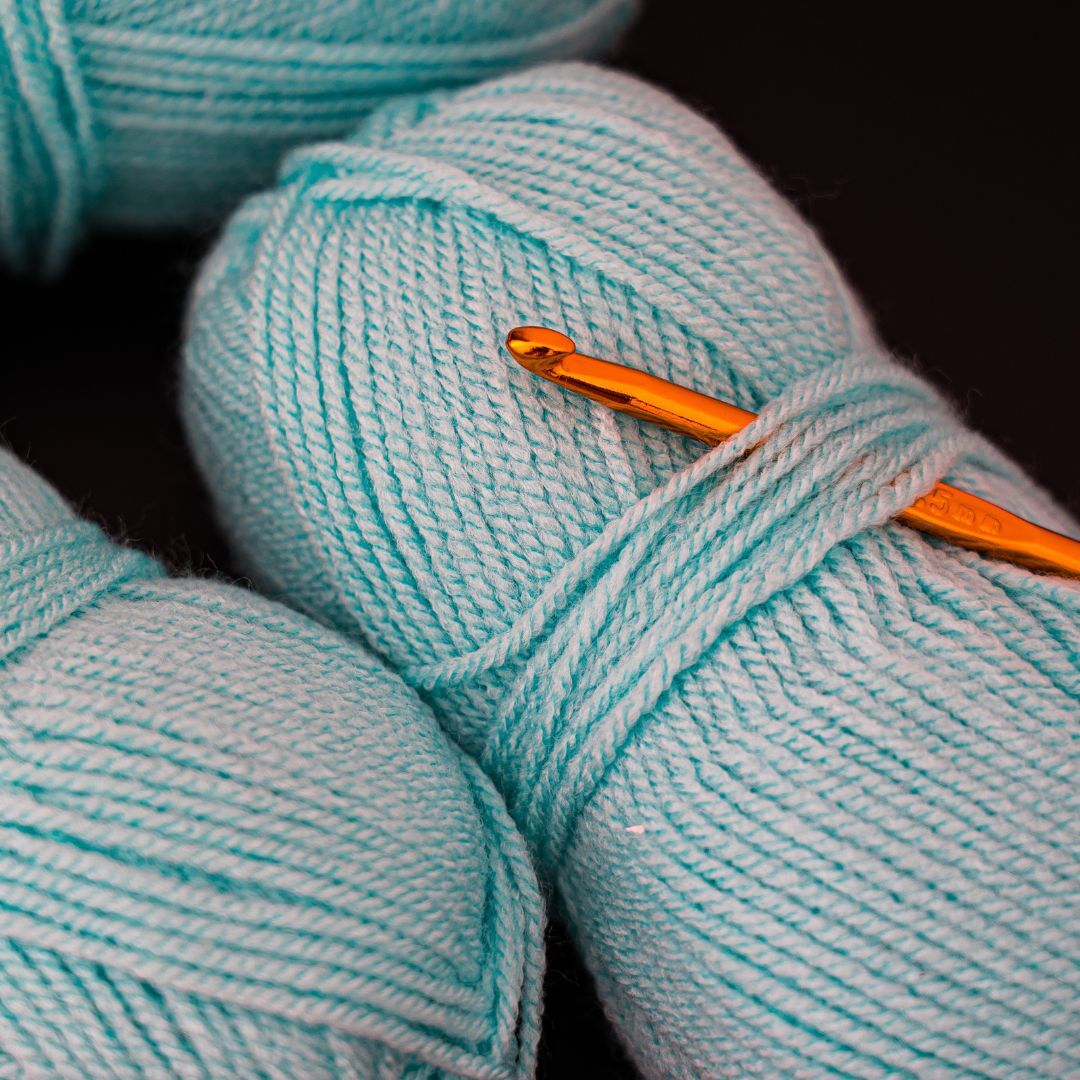 Worsted weight yarn
